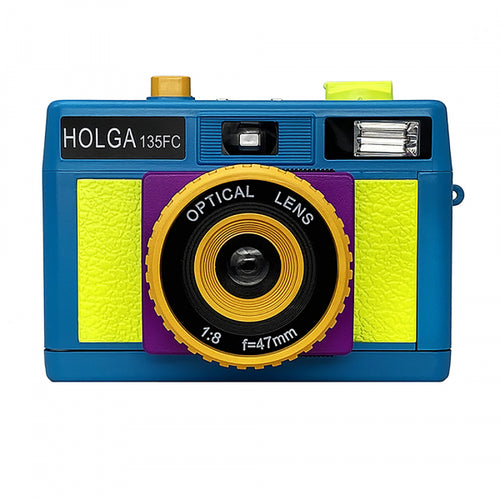 Holga 135FC 35mm Film Camera - Retro Neon