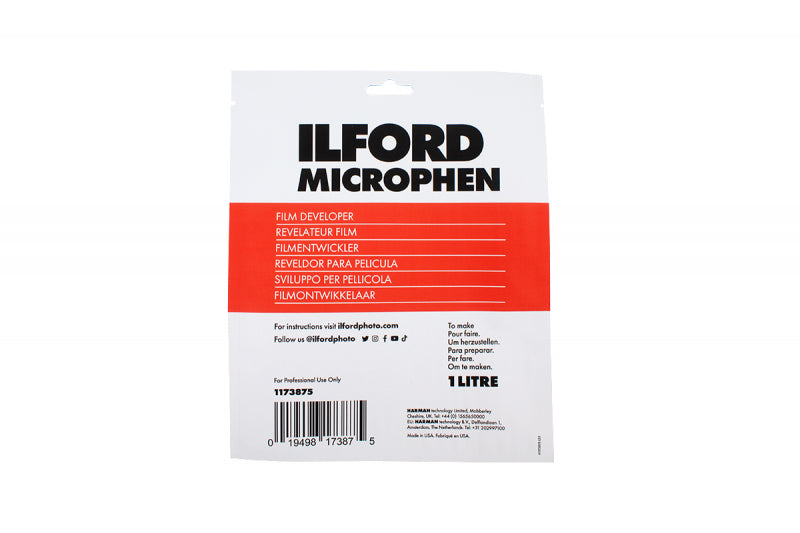 Ilford Microphen Film Developer - 1 Liter