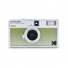 Cargar imagen en el visor de la galería, Kodak Ektar H35N Half Frame 35mm Camera w/ 22mm Lens F/8 and Flash - Green