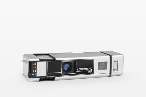 Lomomatic 110 Camera & Flash Metal