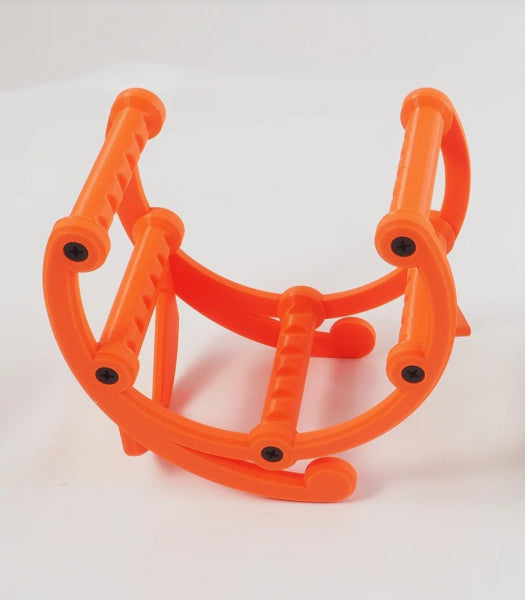 Platypus Tilting Drying Rack for 6 - 4x5 Films and Plates - Orange