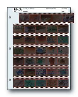 Printfile 35-7B Archival Negative Preservers 35mm - 7 Strips of 5 Negatives - 100 Pack
