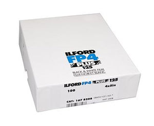 Ilford FP4+ 125 ISO 4x5/100 sheets