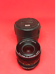 Konica Hexanon AR 28mm f/3.5 Wide Angle Lens