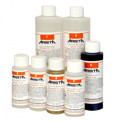 Arista C-41 Liquid Color Negative Developing Kit - 1 Quart (Shipping restrictions apply)