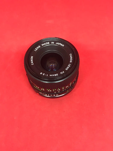 Canon 28mm f/2.8 FD Manual Focus Wide Angle Lens