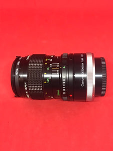 Canon 50mm F/3.5 Macro FD Lens with Extension Tube FD25