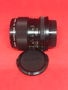 Canon 50mm F/3.5 Macro FD Lens