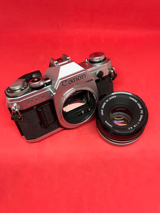 Canon AT-1 with 50mm f/1.8 Lens