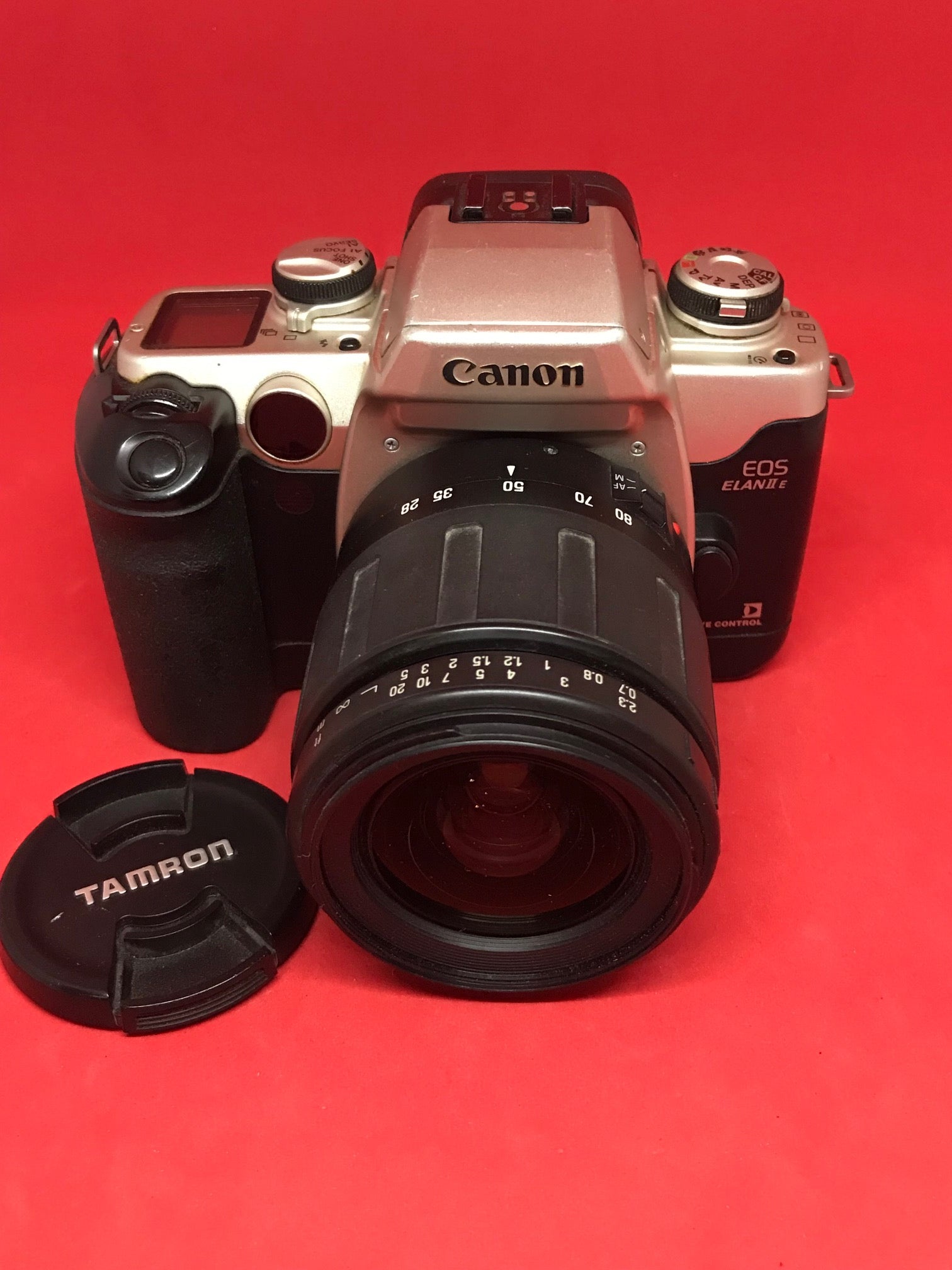 Canon good EOS ELAN 7 35mm SLR Film Camera W/28-90mm Lens