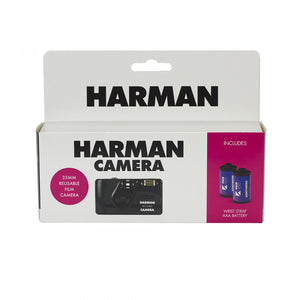 Harman Reusable 35mm Camera with 2 rolls of Kentmere Pan 400 Film CLOSE-OUT!!!!!