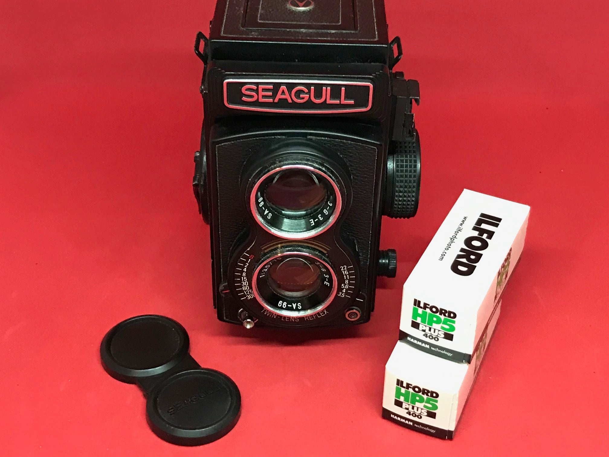 Film Cameras Seagull Twin Lens Reflex Camera Seagull Twin-Lens