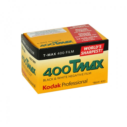 Kodak TMAX 400 ISO 35mm 24 exp. (Short Dated 3/24)