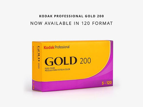 Kodak Gold 200 ISO 120 Size - 5 Pack (short dated 11/2024)