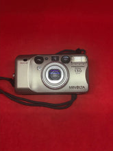 Load image into Gallery viewer, Minolta Freedom Zoom 130 Quartz Date 35mm Point &amp; Shoot Camera