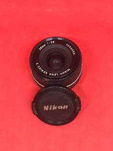 Nikon 28mm f/2.8 Series E AIS Manual Focus Lens