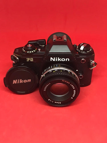 Nikon FG Black Body with 50mm f/1.8