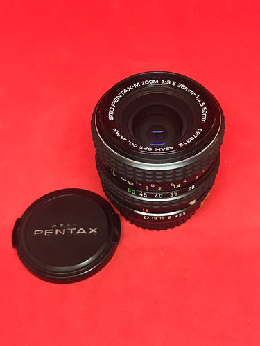 Pentax 28-50mm f/3.5-4.5 SMC-M Zoom Lens