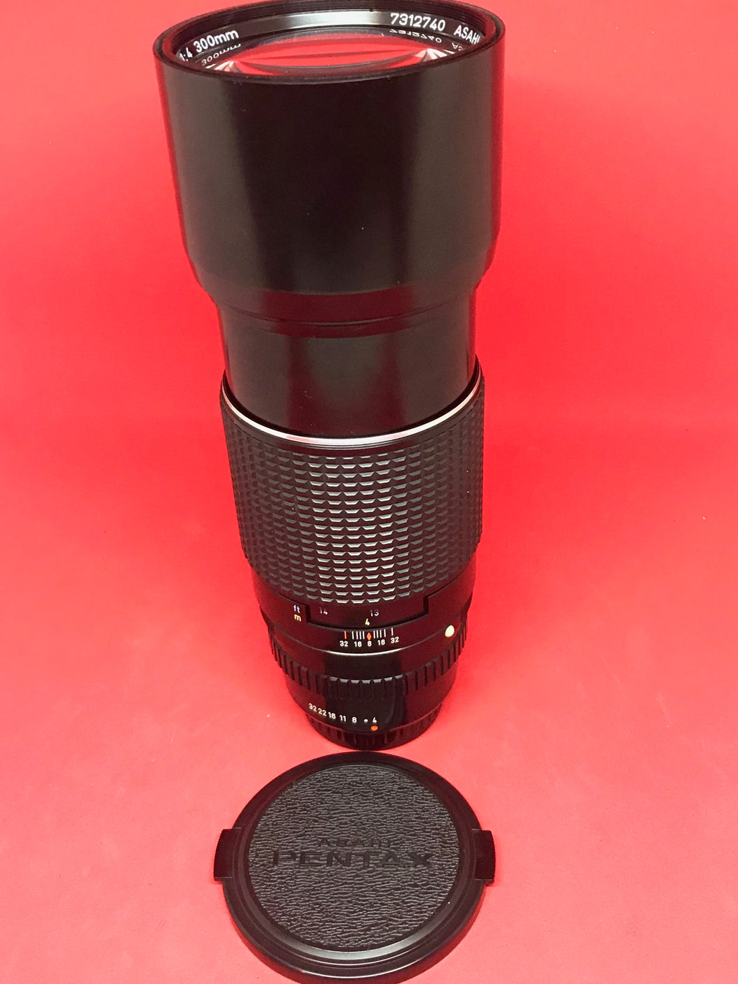 Pentax 300mm F/4 SMC Manual Focus K-Mount Lens