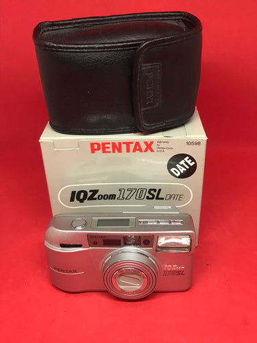 Pentax IQZoom 170SL 35mm Point & Shoot Film Camera Date