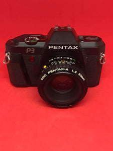 Pentax P3 with 50mm f/2.0 lens