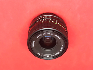 Canon 28mm f/2.8 FD Manual Focus Wide Angle Lens