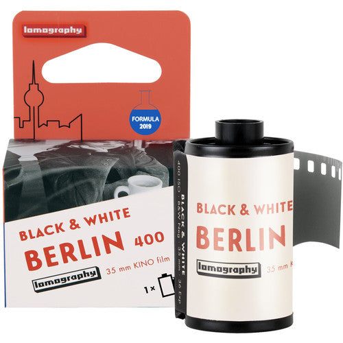 Lomography Berlin Kino 400 B & W Negative Film 35mm 36exp.